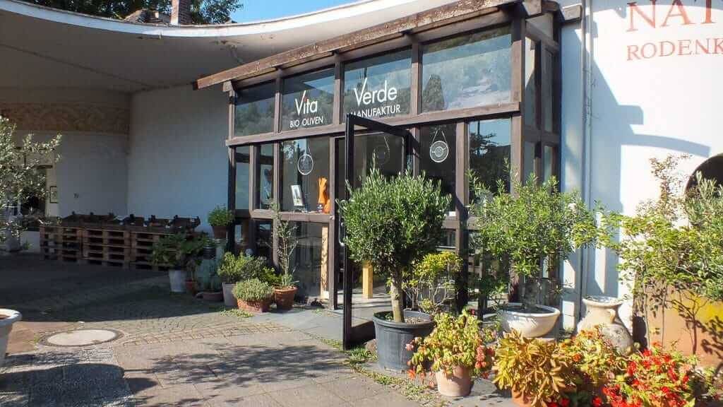 Eingang Naturhof Willkommen