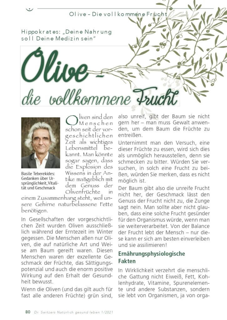 Vita Verde in Dr.Switzers - Natürlich gesund leben