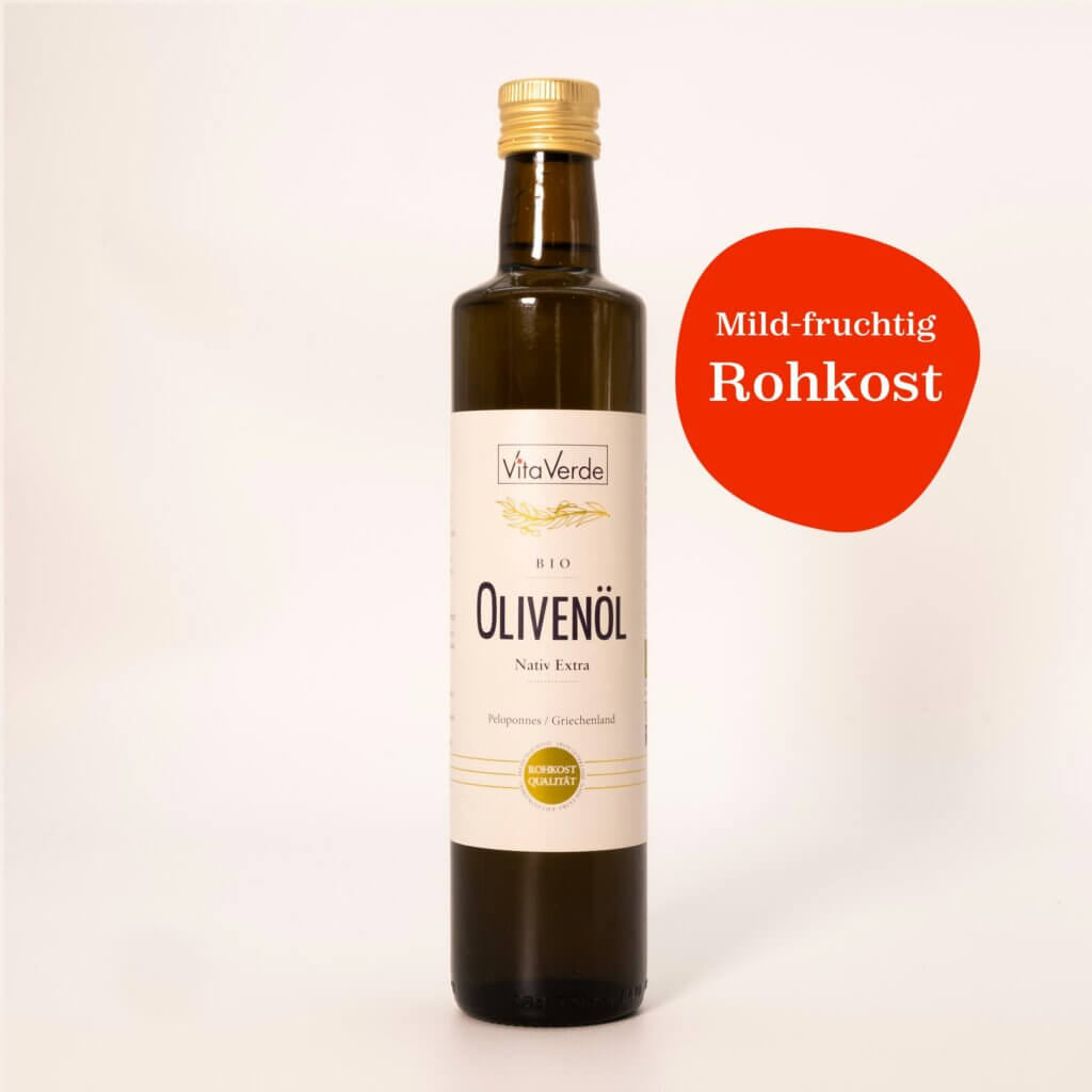 Vita Verde Bio Olivenöl nativ extra Peloponnes, 500 ml