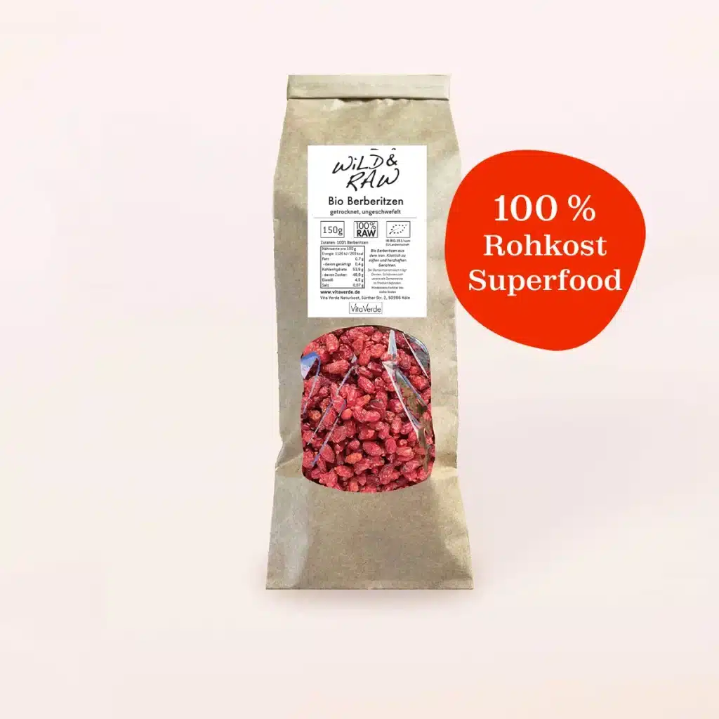 Vita Verde Wild and Raw Bio Berberizen100%
